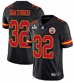 Nike Men & Women & Youth Chiefs 32 Tyrann Mathieu Black 2021 Super Bowl LV Vapor Untouchable Limited Jersey,baseball caps,new era cap wholesale,wholesale hats